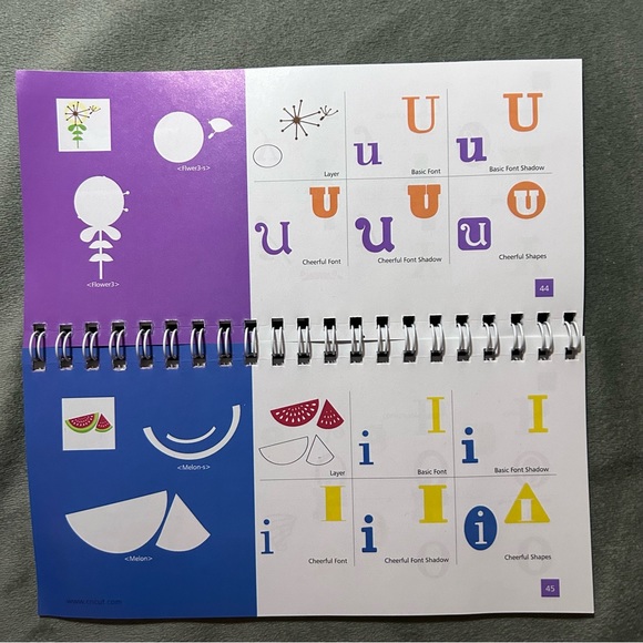 Cricut Creative Memories Cheerful seasons - shapes - Picture 11 of 16